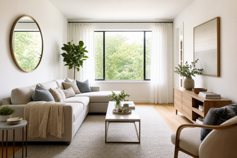How Can You Make a Small Living Room Feel Bigger?