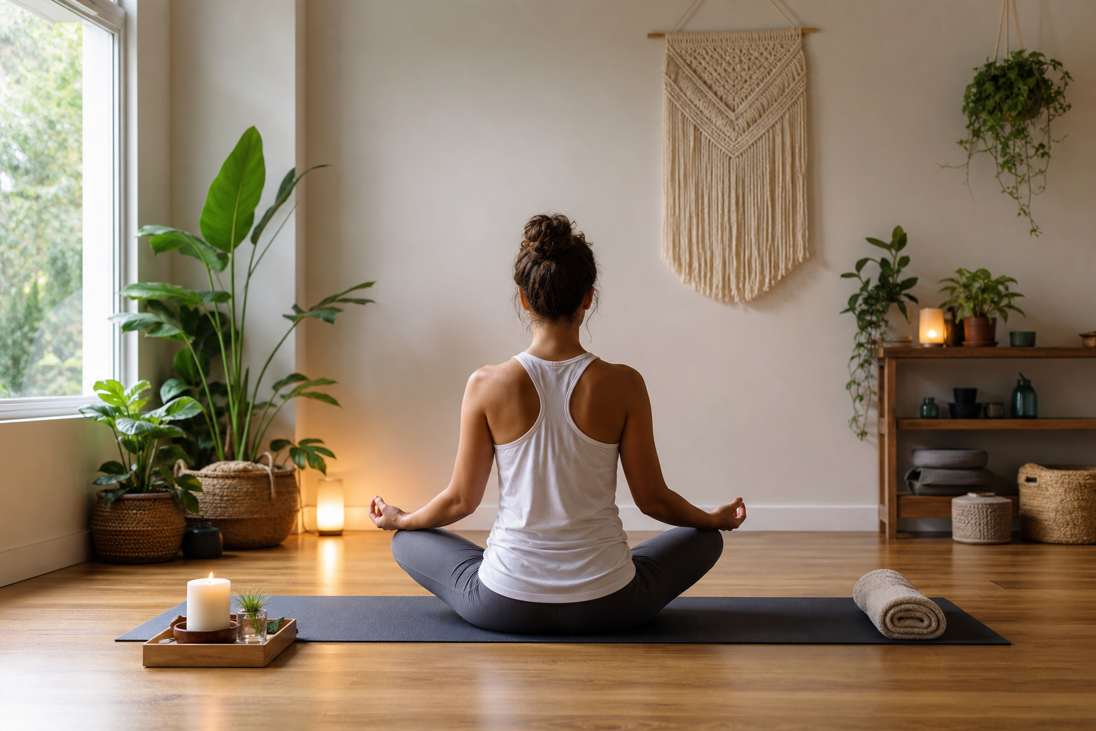 How Do You Build a Peaceful Space for Yoga at Home?