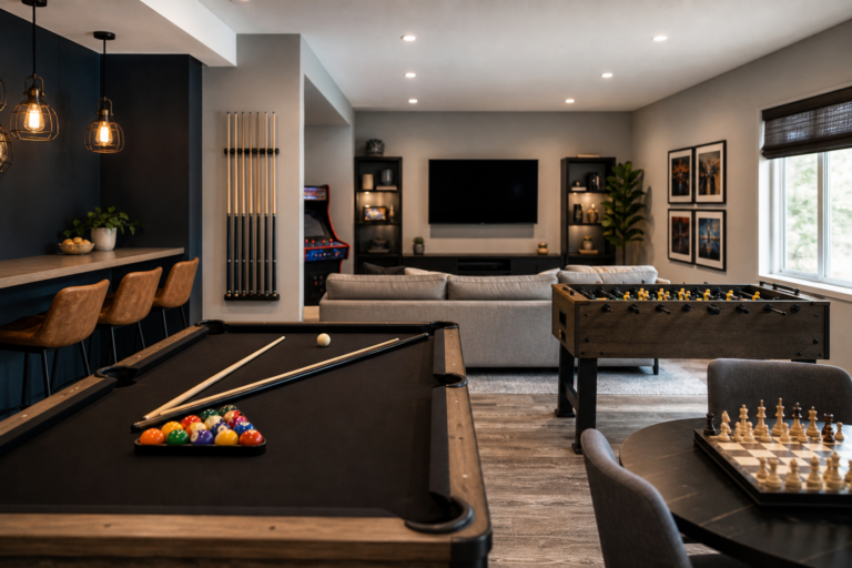How Do You Set Up a Fun and Functional Game Room?