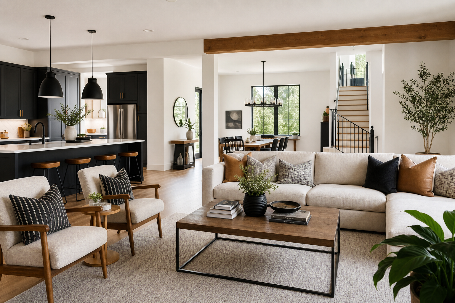 What Is the Best Way to Style an Open-Plan Home?