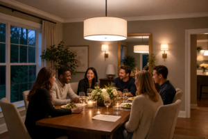 Which Dining Room Lighting Works Best for Guests?