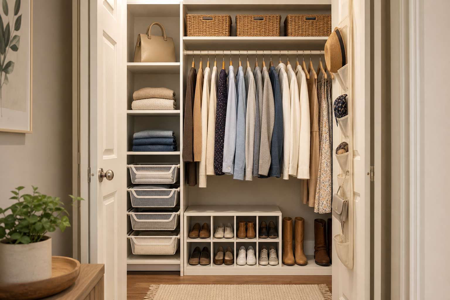 Which Storage Ideas Work Best in a Small Closet?